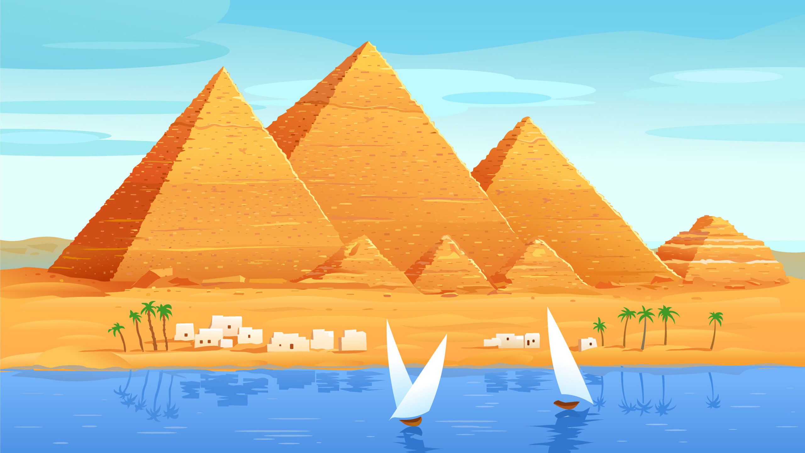 Hvordan regne overflate av pyramide Prosent