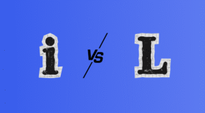  i vs l Bokstavsjekker